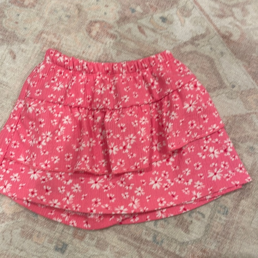 Zara kids toddler floral skort size 18-24 months